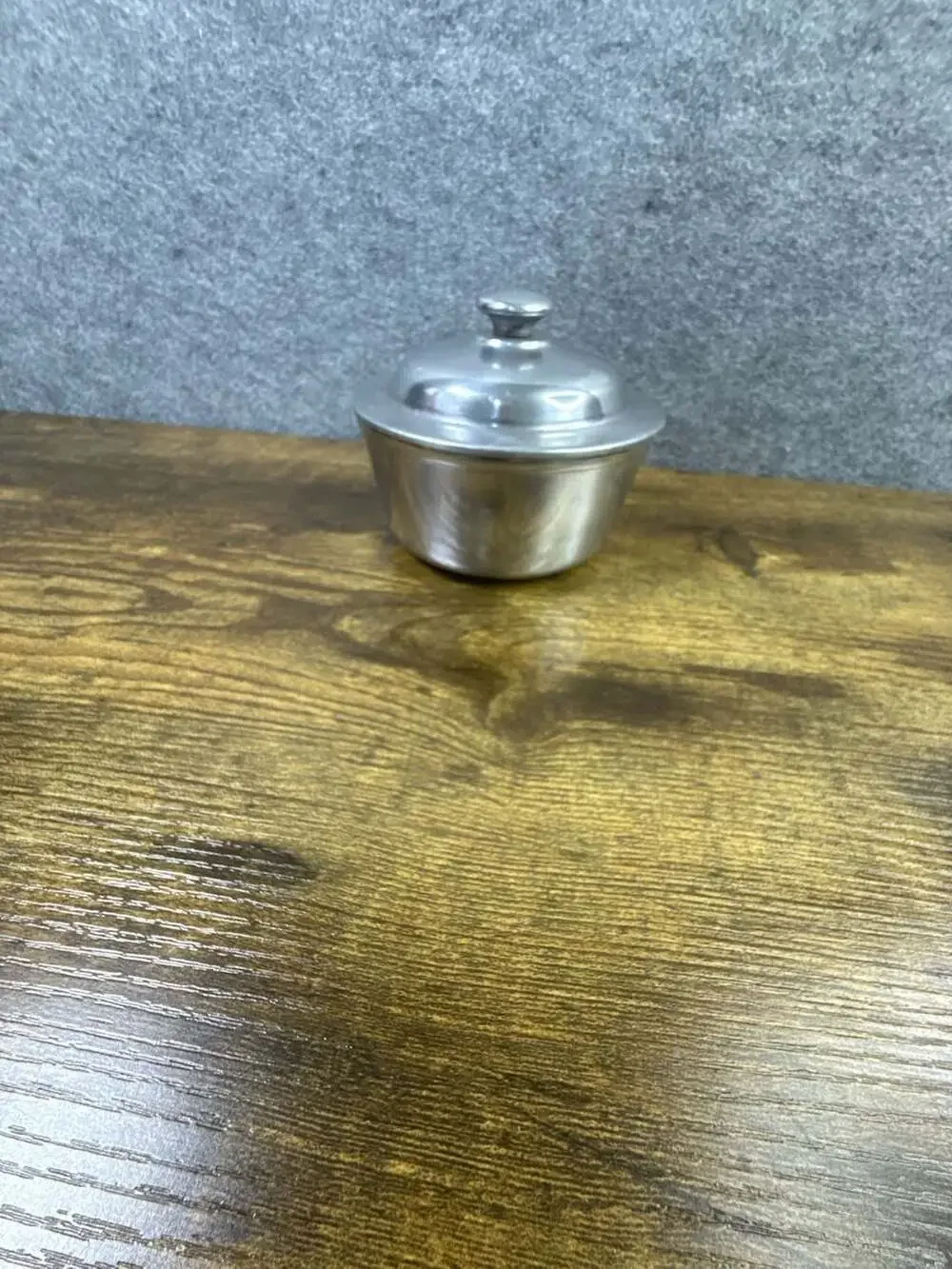 Vintage Wilton Armetale Columbia PA Pewter Lidded Sugar Bowl or Serving Dish